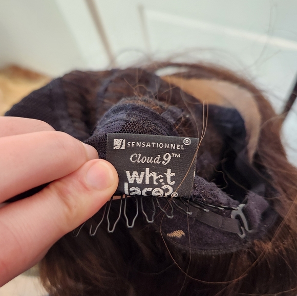 Brown Balayage Synthetic Wig - Picture 6 of 8